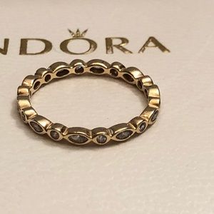 Pandora 14ky gold ring